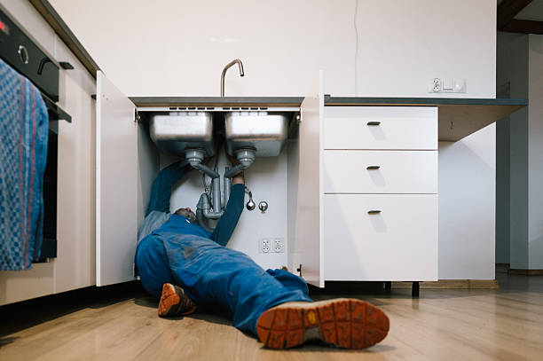 Professional Plumbing technician working in Ansonville, NC